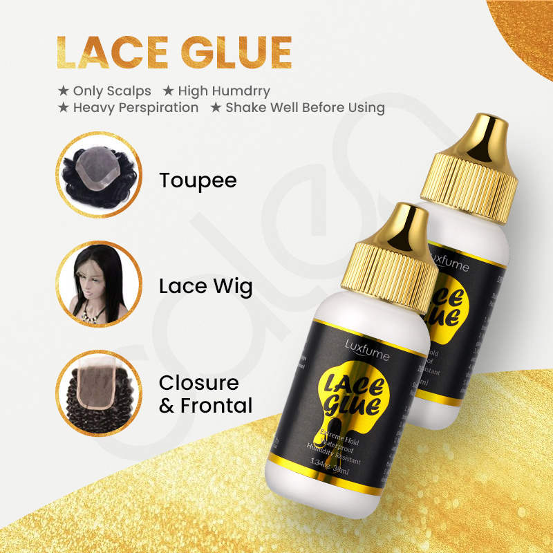 Oalen Private Label Custom Hair Lace Front Glue Waterproof Wig Glue Strong Hold Hair Lace Glue