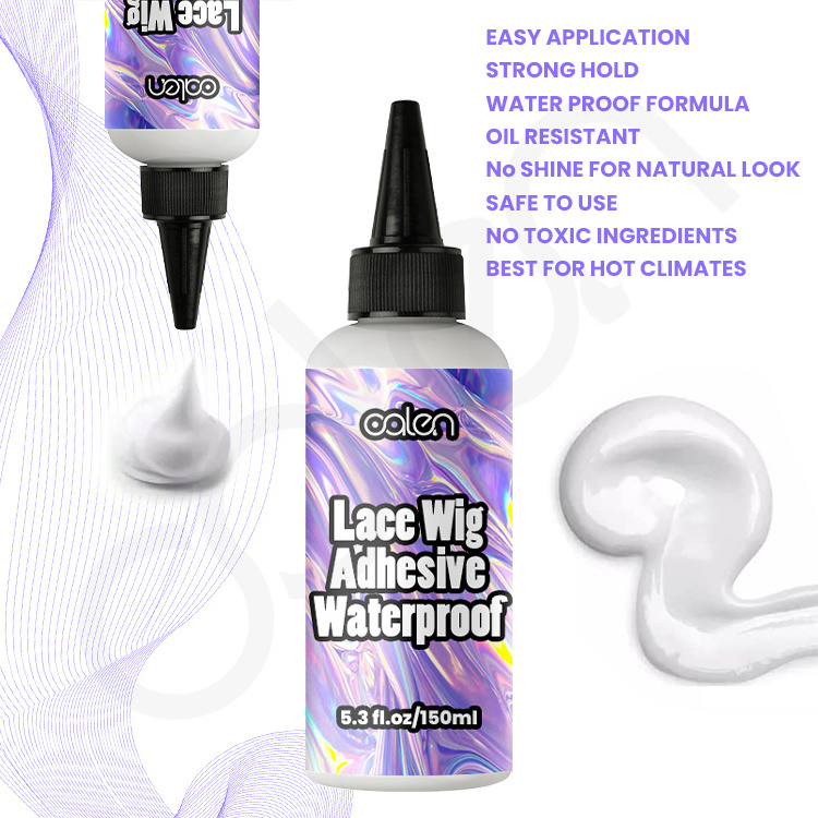 150ml 5.29oz OEM Long Lasting Wig Adhesive Lace Glue Waterproof Bonding Glue For Wigs