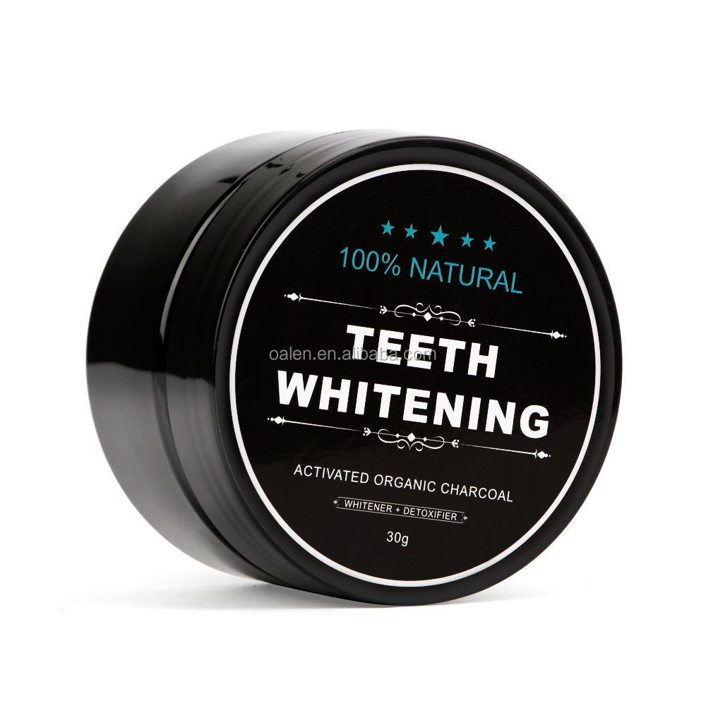 FREE SHIPPING 30g Stain Remove Activated Teeth Whitening Charcoal Powder