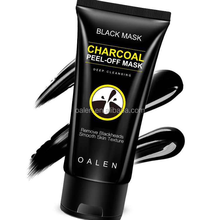 OEM Organic Oil control And Skin Charcoal Face Peel Off Black Mask