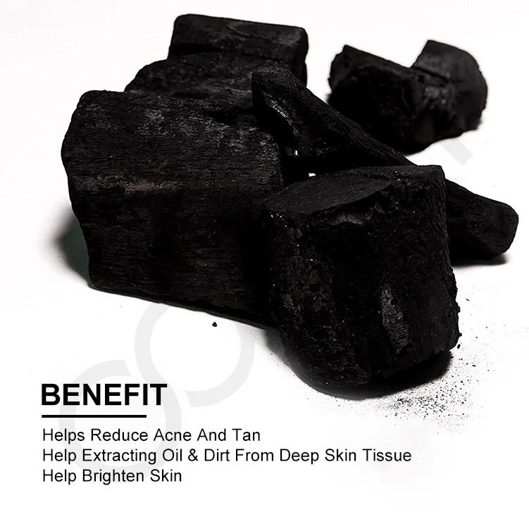 Private Label Natural Bamboo Charcoal Handmade Soap