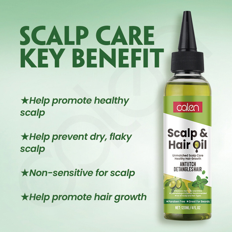 Private Label Organic Hair Repair Promote Growth Scalp Treatment Anti-itch Hair Scalp Oil