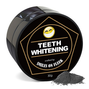 Wholesale 30g Oral Care Charcoal Powder Natural Activated Charcoal Teeth Whitening Powder tooth whitening kit