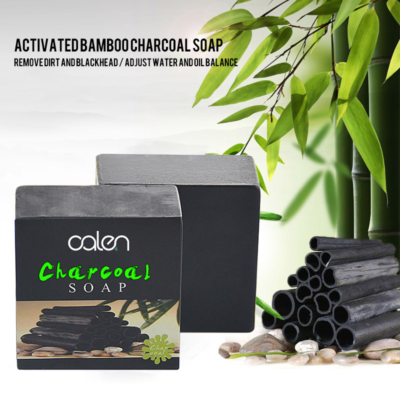 Private Label Oil Control Rich Foam Bamboo Charcoal Handmade Soap