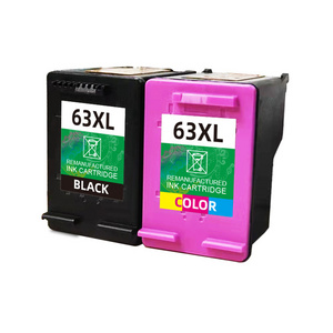 Hicor 63XL 63 XL Black Remanufactured Color Inkjet Ink Cartridge for HP63 For HP DESKJET 1112 2132 2131 3630 Printer