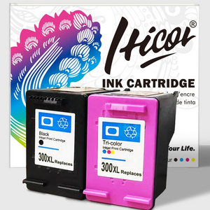 Hicor 300 XL 300XL Premium Color Remanufactured Ink Cartridge for HP Deskjet Ink Advantage  Printer Deskjet D1660/  D2530/D2545