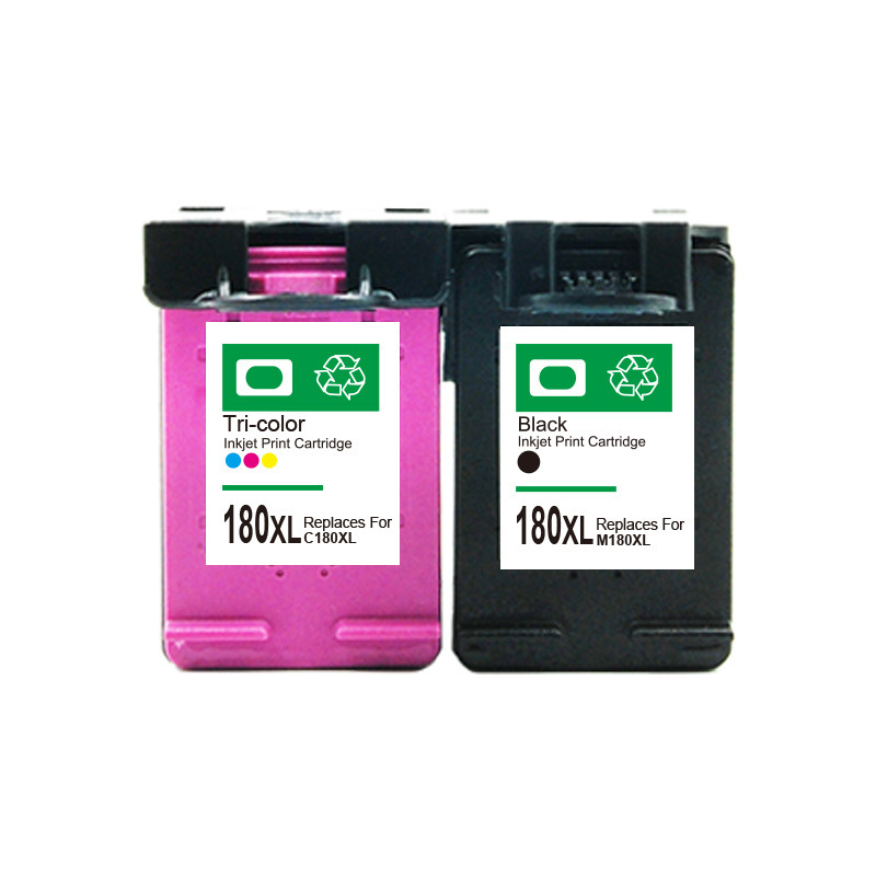 Hicor Hot Sale for Korean Market Remanufactured Inkjet Cartridge M180XL C180XL Show Ink Level Ink Cartridge for Samsung