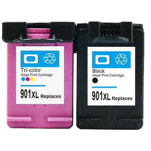 Hicor 901XL 901 XL Black Remanufactured Color InkJet Ink Cartridge for HP901XL for HP Officejet J4580 j4660 4500 Printer