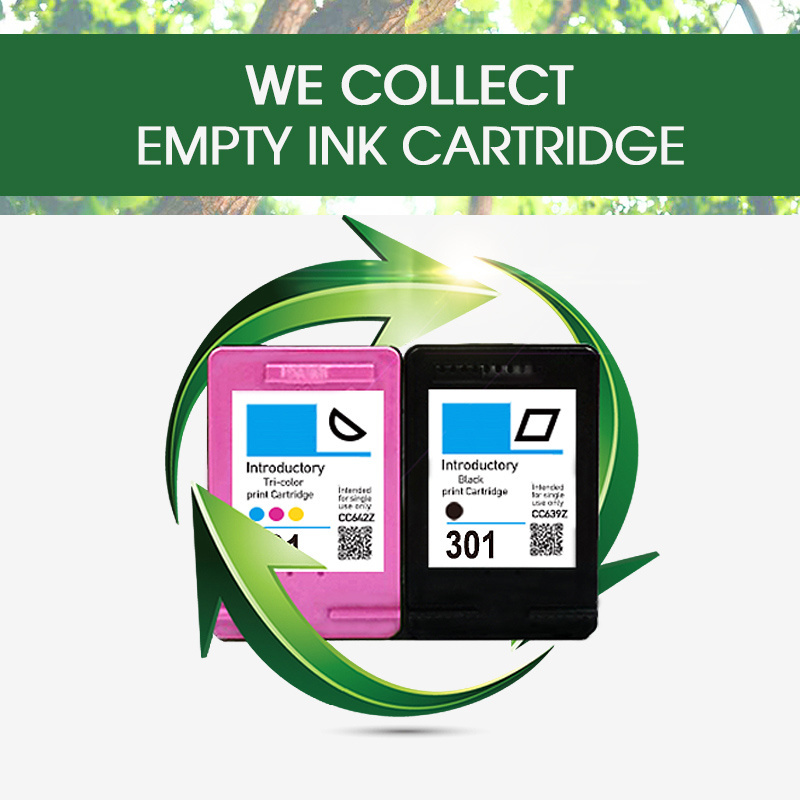 original empty ink cartridge 305 302 304 653 652 61 67 63 65 662 664 680 678 collect empties inkjet for HP expired ink cartridge