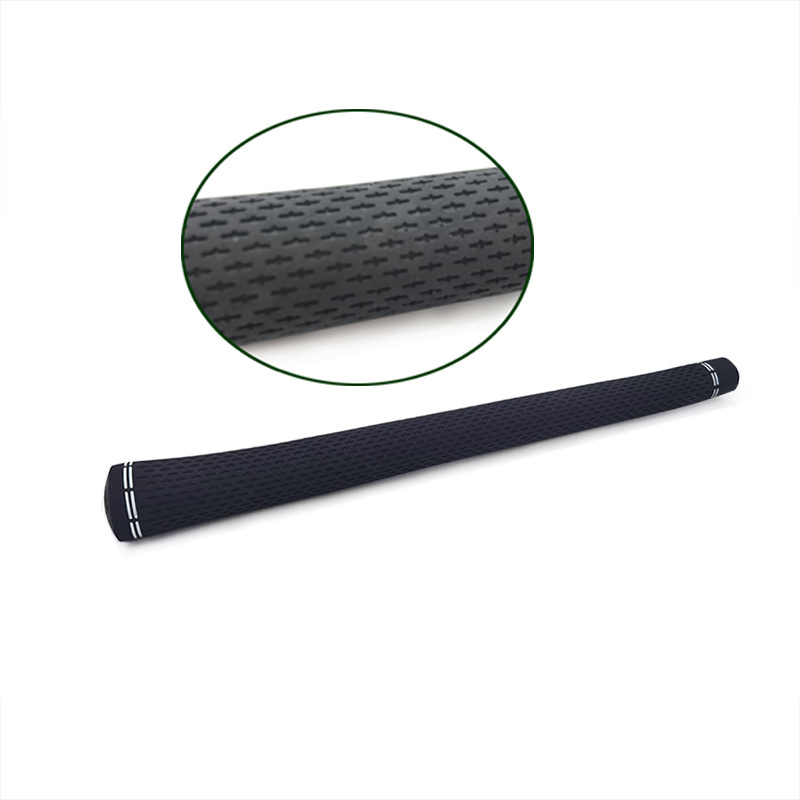 Customized logo Black Rubber Grip for Golf Clubs