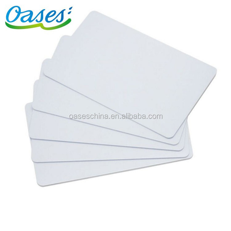 Cr80 blank inkjet pvc nfc cards for inject / thermal printer