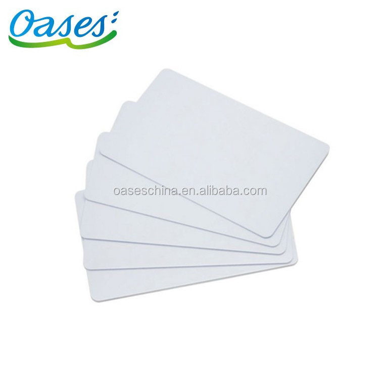 Cr80 blank inkjet pvc nfc cards for inject / thermal printer