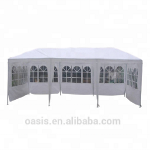 Waterproof Garden Gazebo With Side Walls Party Tent 3x9 m Awning Zip Camping Garden Canopy Waterproof With Garden Vida Anti Wind