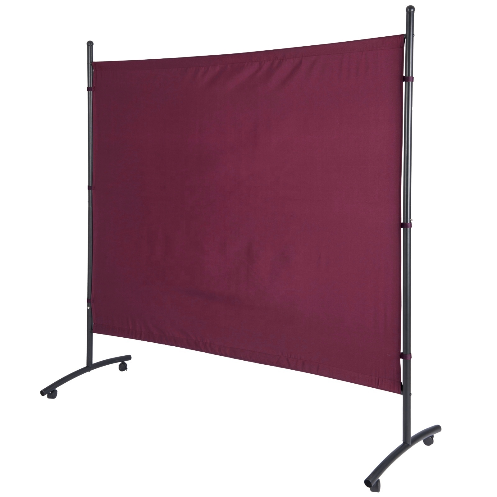 Screen single section room divider