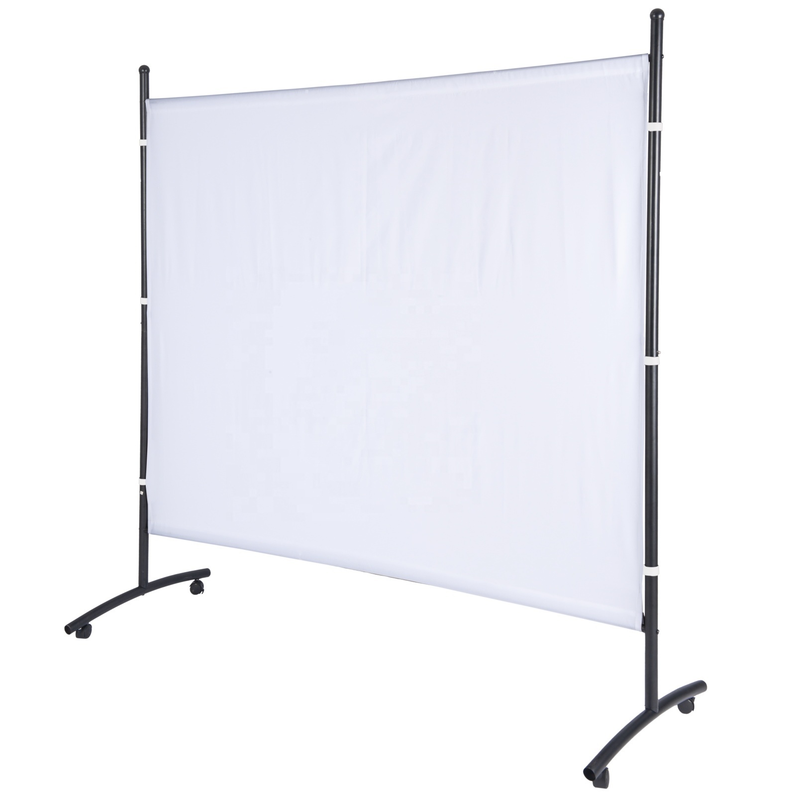 Screen single section room divider