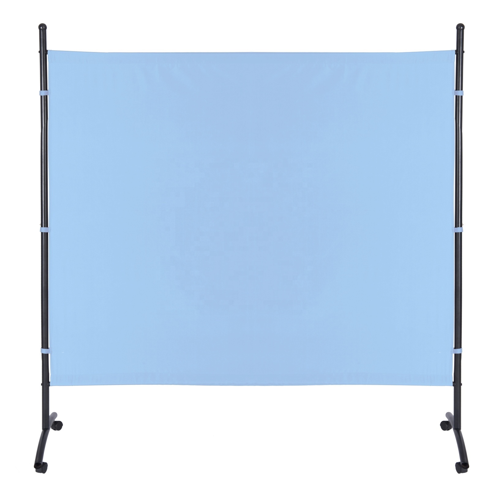 Screen single section room divider