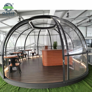 Waterproof Luxury Igloo Half Sphere Clear Geodesic Dome Tents For Camping Restaurant & Bar Hotel Home Decoration