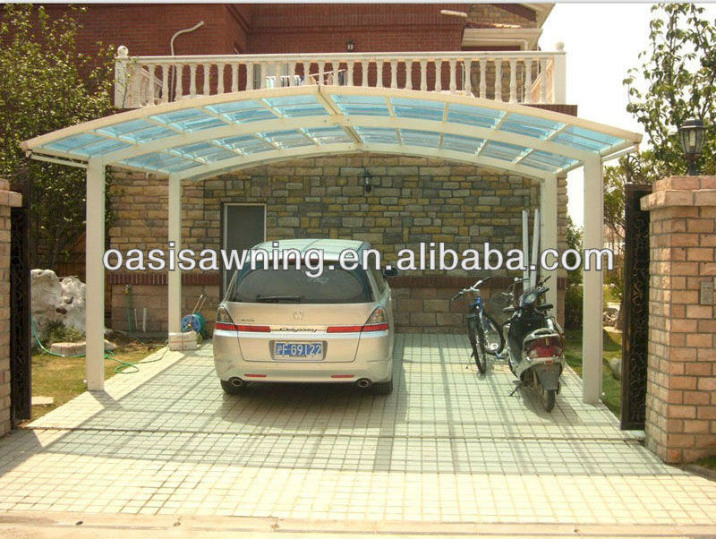 Customized Structure Free Standing Diy Solar Single Aluminum Shelters Aluminium Cantilever For Outdoor Sun Shade Carport