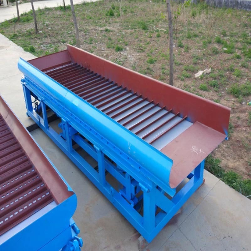 High Performance Gold Mining Sluice Box Vibrating Machinery For Washing Plant Equipment