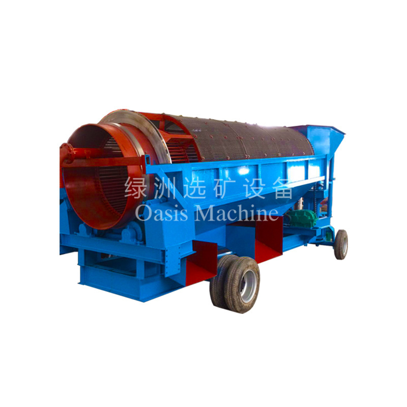 High Efficiency Rotary Gold Trommel Drum Screen for Mineral Separation heavy duty rock trommel screen