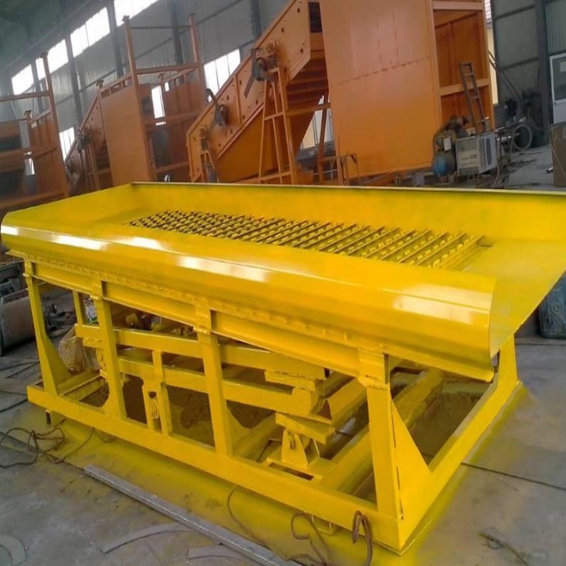 High Performance Gold Mining Sluice Box Vibrating Machinery For Washing Plant Equipment