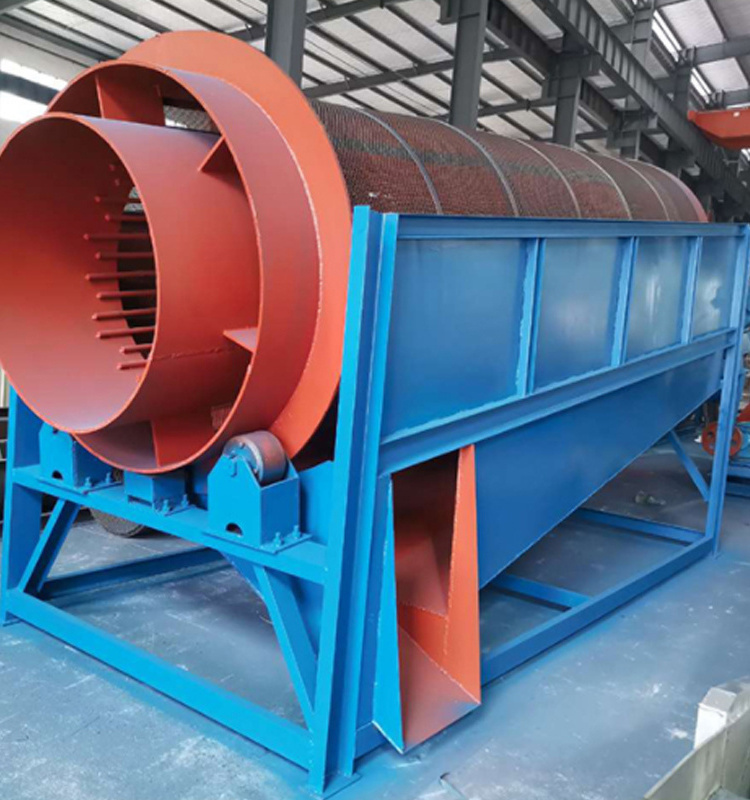 High Capacity Mining Machinery Rotary Drum Screen Coal Ash Screening Sieving Trommel Screen