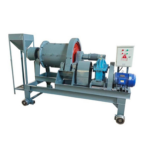 High Performance Gold Mining Machinery Continuous Laboratory Ball Mill With Storage Bin For Minerals