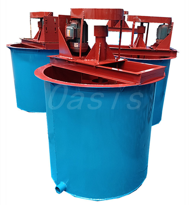 Agitated Tank Leaching Mining Flotation Cyanide Agitating Tank for Sand Washer Agitation Vat