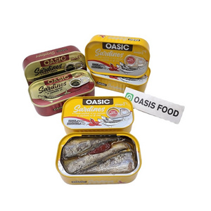 High quality custom product canned Fresh sardines New type Sardine fish in vegetable oil