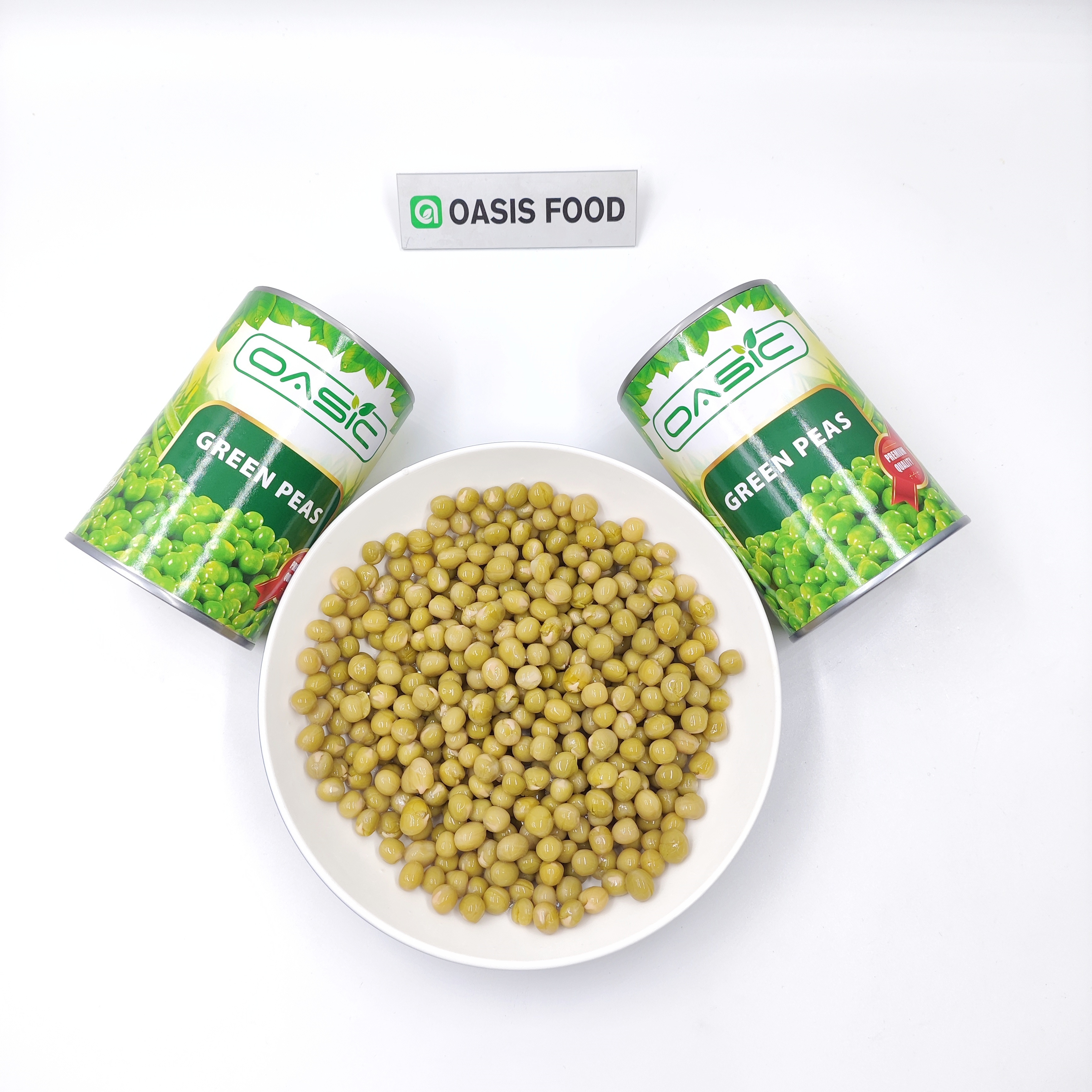 Fresh 400g Canned Green Peas Easy Open OEM Brand