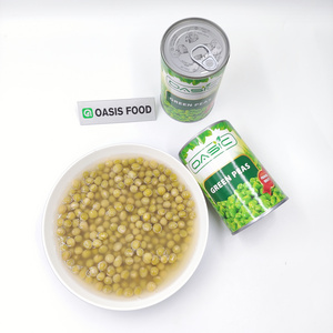 Fresh 400g Canned Green Peas Easy Open OEM Brand