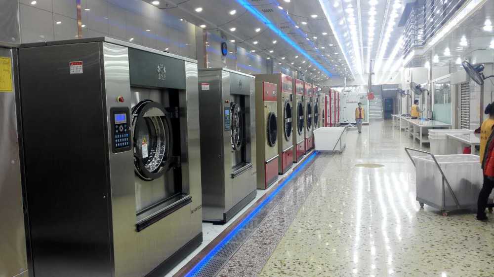 Automatic Industrial Laundromat Laundry Washing Machine 100Kg Washing Machinery In House Laundromat