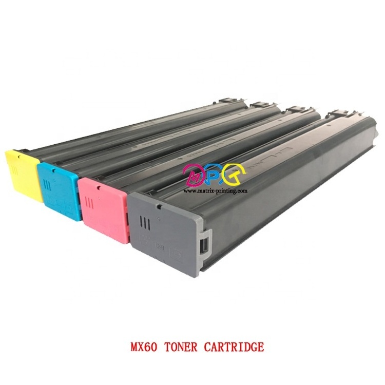 MX-60/60FT New Compatible Empty Toner Cartridge, For Sharp MX-2630N 3050N 3070N 3550N 3570N 4050N 4070N 5050N 5070N 6050N 6070N