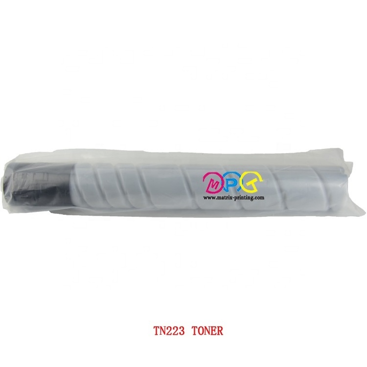 TN223/TN225 Empty/Finished Toner Cartridge,For Konica Minolta Bizhub BH C226/C256/C266/C283/C7222 BHC226 BHC256 BHC266 BHC283