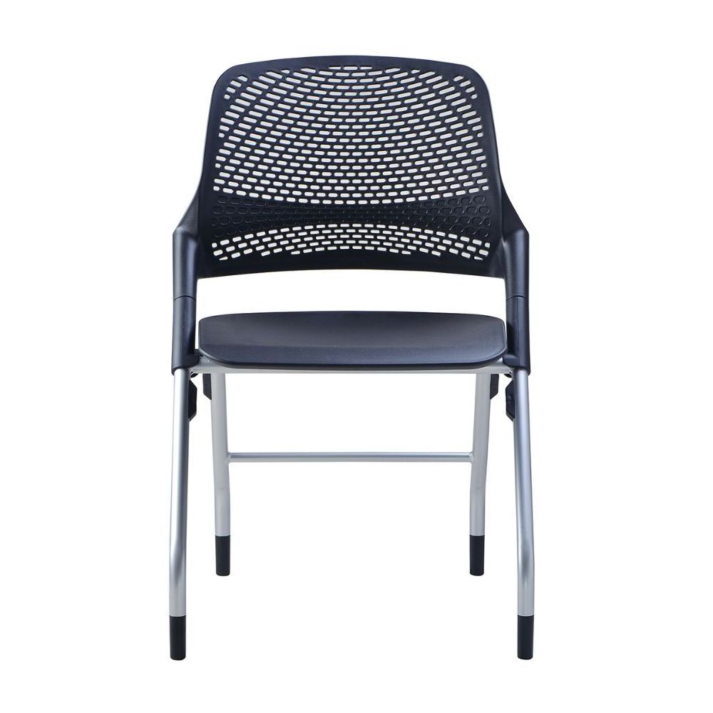 BIFMA Low back guest chair for school Green Zizia