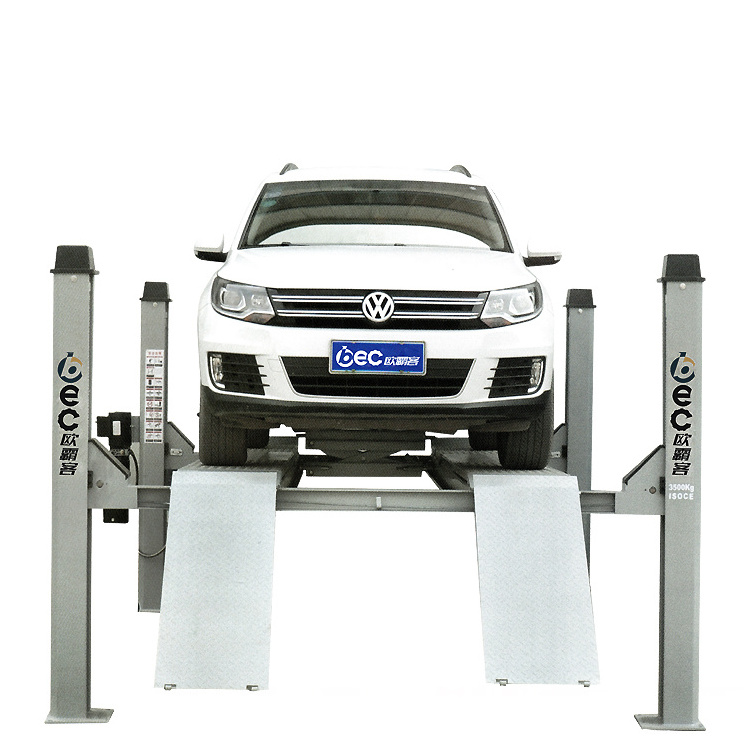 workshop  4 post car lift for sale wheel alignment aligner