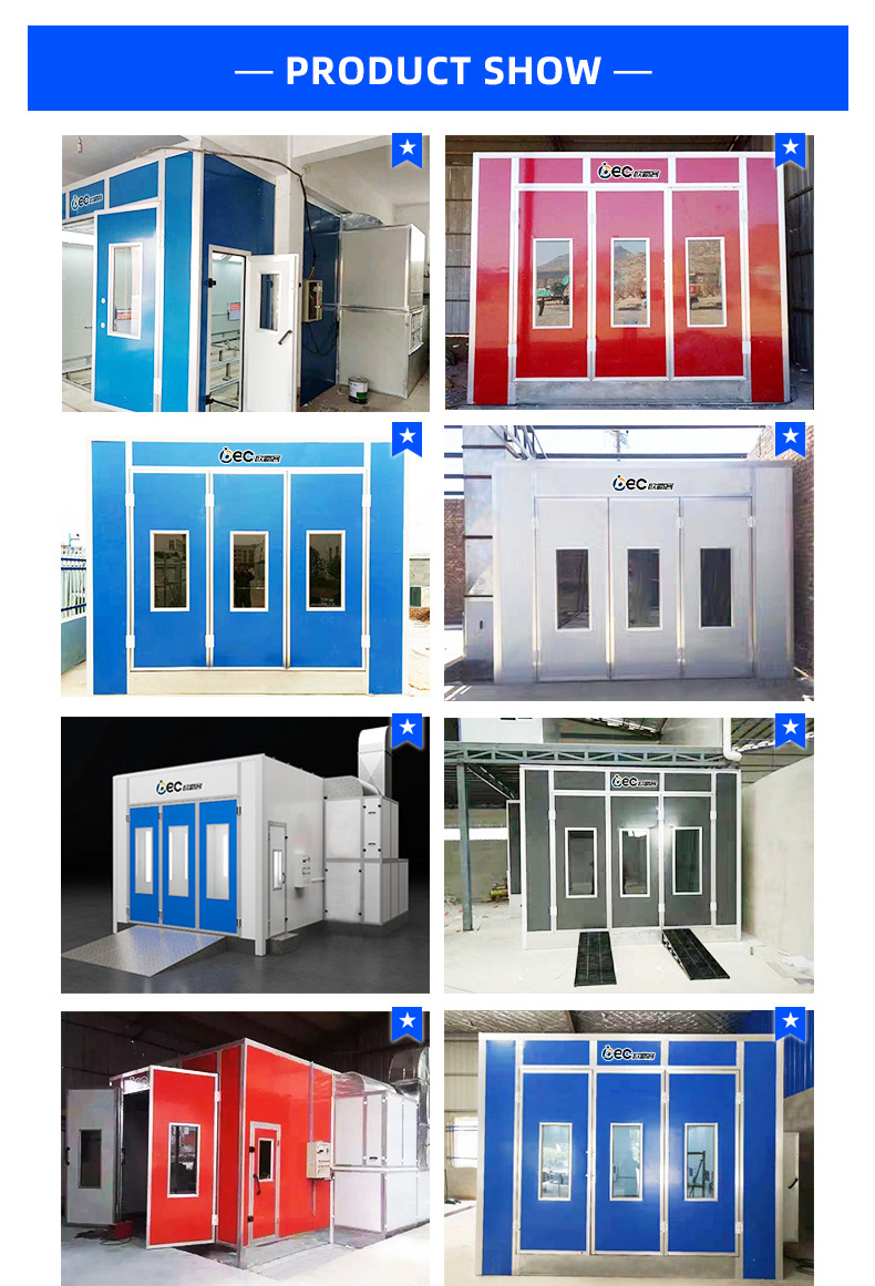 OBC car spray oven bake booth automotive paint booth diesel spray booth