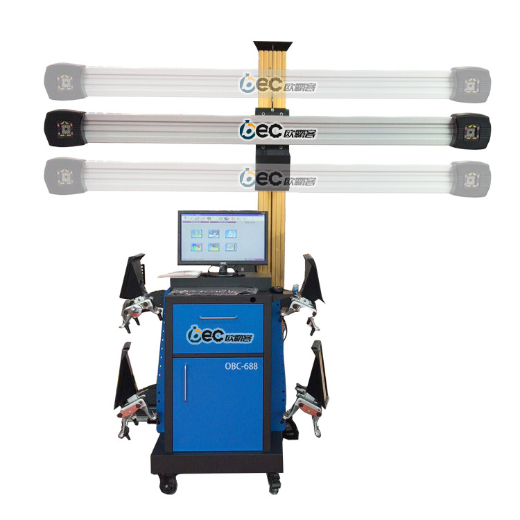 Popular  Automatic  tracking 3D wheel alignment and aligner machine