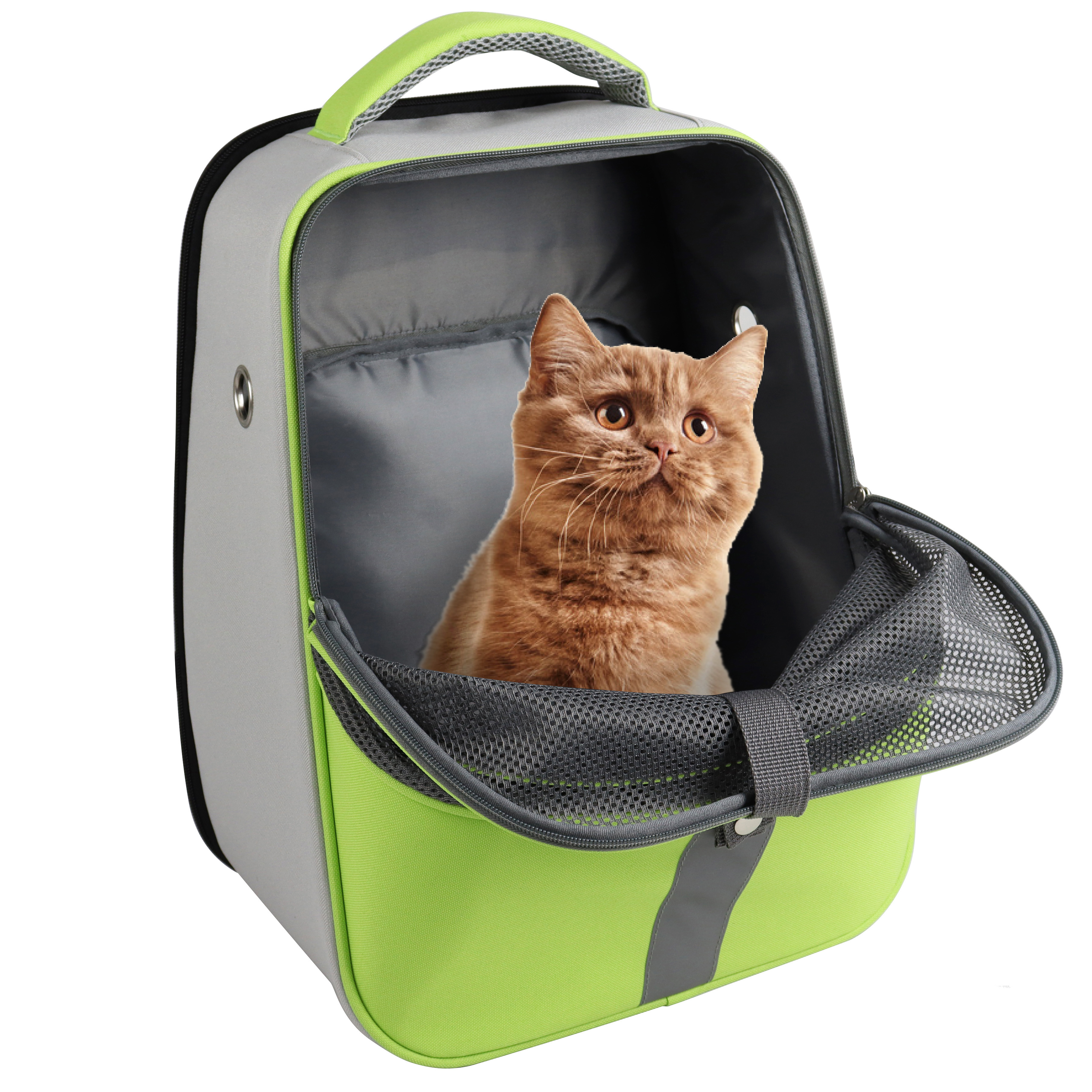 Obaili Pets Carrier Large Space Travel Weekend Organizer Portable Carriers Soft-Sided Pets Carrier for Cats Pet