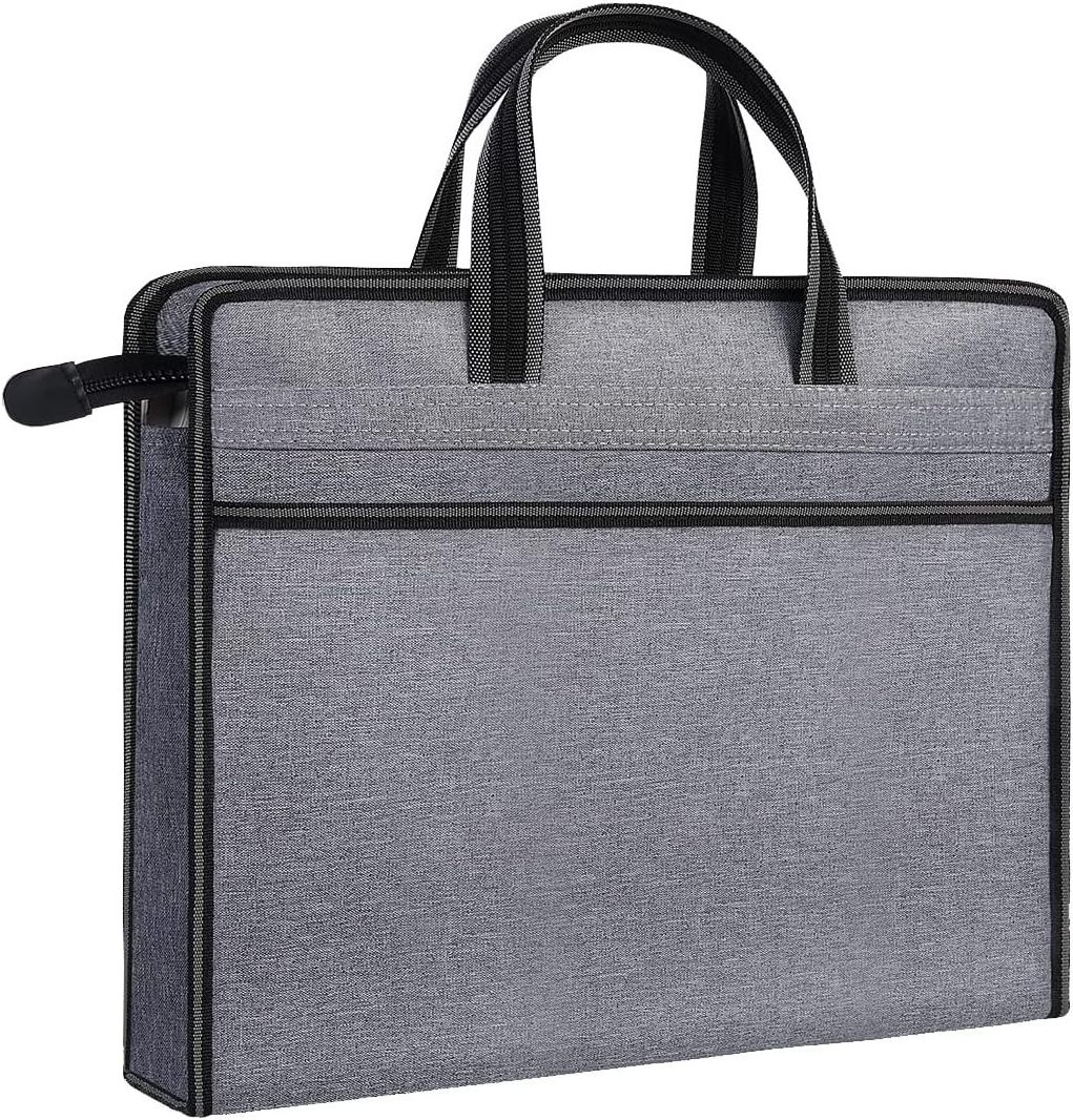 Water proof money enclosed bag suppliers office conference file oxford storage pouch case large capacity document bag