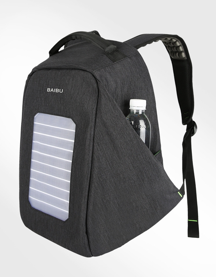 2022 New design voltaic offgrid rfid 100w 12v ac plug powerbank sunpower smart solar charger power bank waterproof backpack