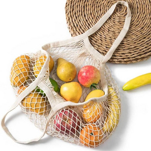 Laundry lemon rashcel net mesh packing tote bag fruit protection bag for mango socks packaging potato garlic vegetables women