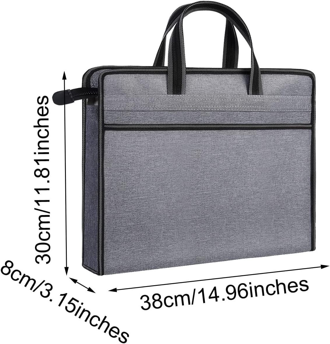 Water proof money enclosed bag suppliers office conference file oxford storage pouch case large capacity document bag