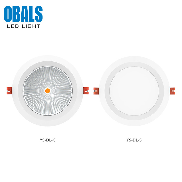 Obals Commercial Shop 5 Inch 6 Inch 8 Inch Ceiling Led Downlight Spotlight 12w 15w 20w 25w 30w 40w 60w Led Down Lights Lighting