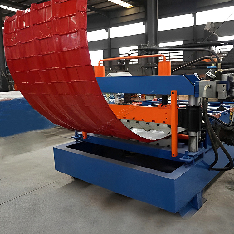 Curving Former machinery K Q Span Building Making Arch Roofing Panel Sheet Arching Warehouse Bending Roll Forming Machine