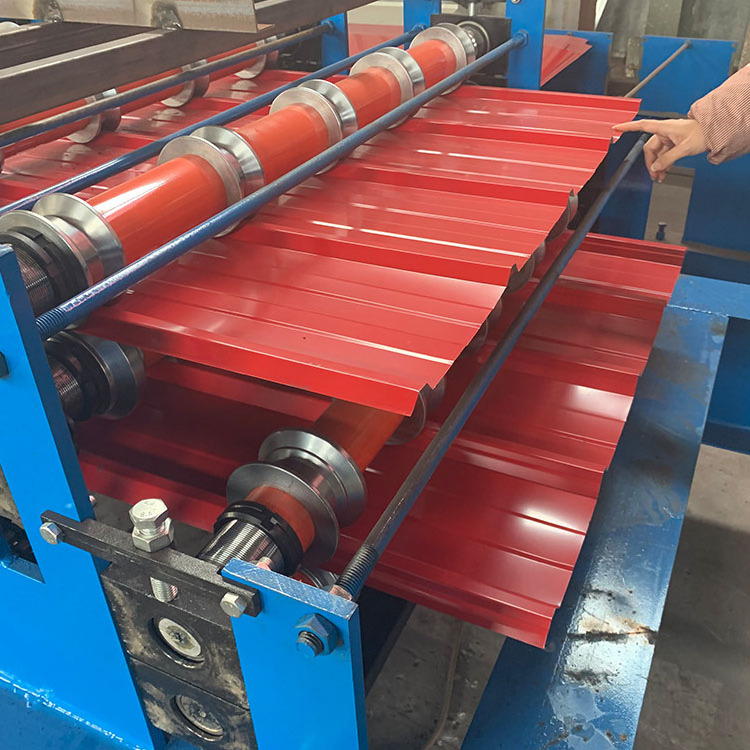 Zinc Glazed Tile Aluminium Roof Sheet Roll Forming Machine/Colored Steel Glazing Profile Panels Making Machine