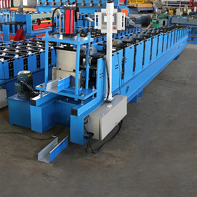 Full Automatic 5 Inch Rain Gutters Rolling Forming Machine