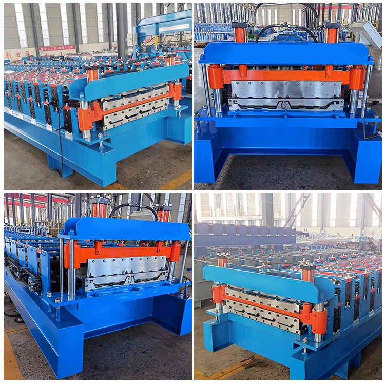 Zinc Glazed Tile Aluminium Roof Sheet Roll Forming Machine/Colored Steel Glazing Profile Panels Making Machine