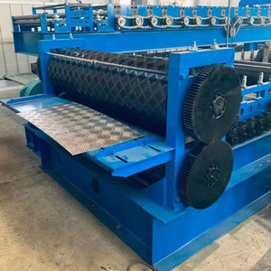 Customized Metal Plate Checkered Embossing Machine Cold Forging Machine New Product High Gi/stainless