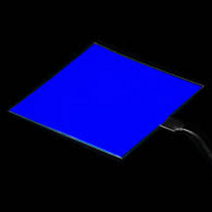 Light up custom shape led cuttable animated el panel flexible el backlight sheet with inverter el backlight panel